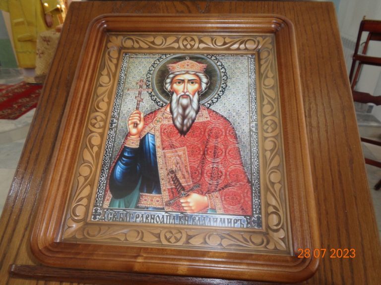 Архиерейское богослужение в с. Маза